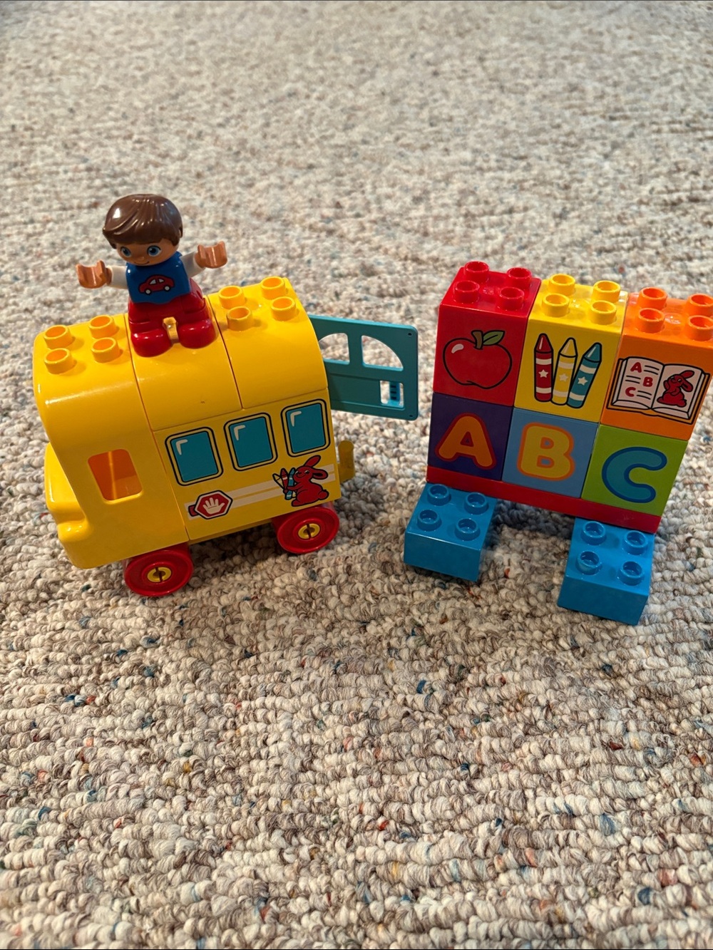 Lego duplo bus set